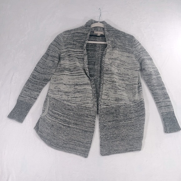 Banana Republic Sweaters - Banana Republic Merino Wool Blend Medium Petite Women Grandpa Open Cardigan